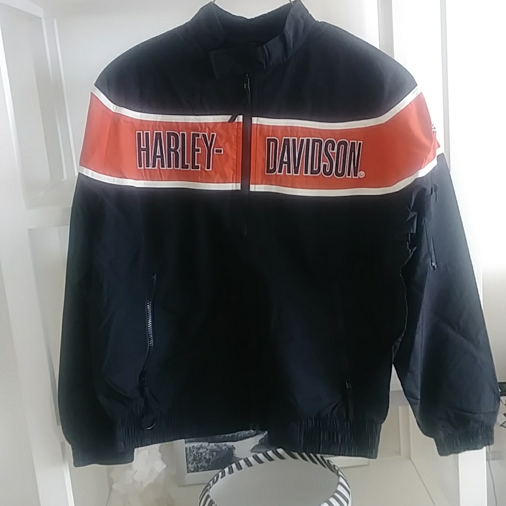 LARGE-Harley Davidson Nylon Jacket